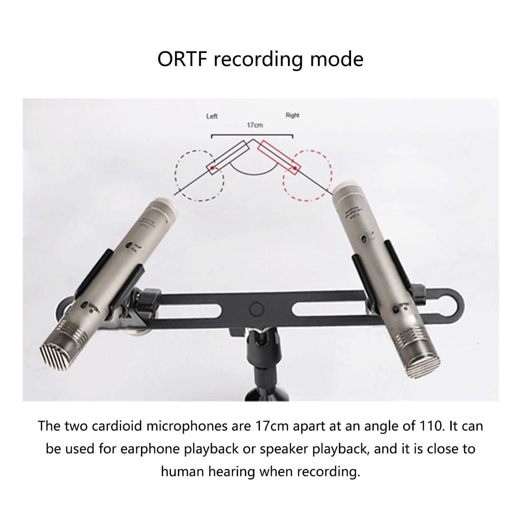 Youthyao Adjustable Microphone Rods Camera Mount Brackets Double Mount Stand Holder