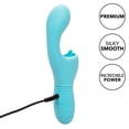 thumbnail image 5 of CalExotics Vibromasseur à Pois G Rechargeable Butterfly Kiss Flicker, Bleu, 5 of 5