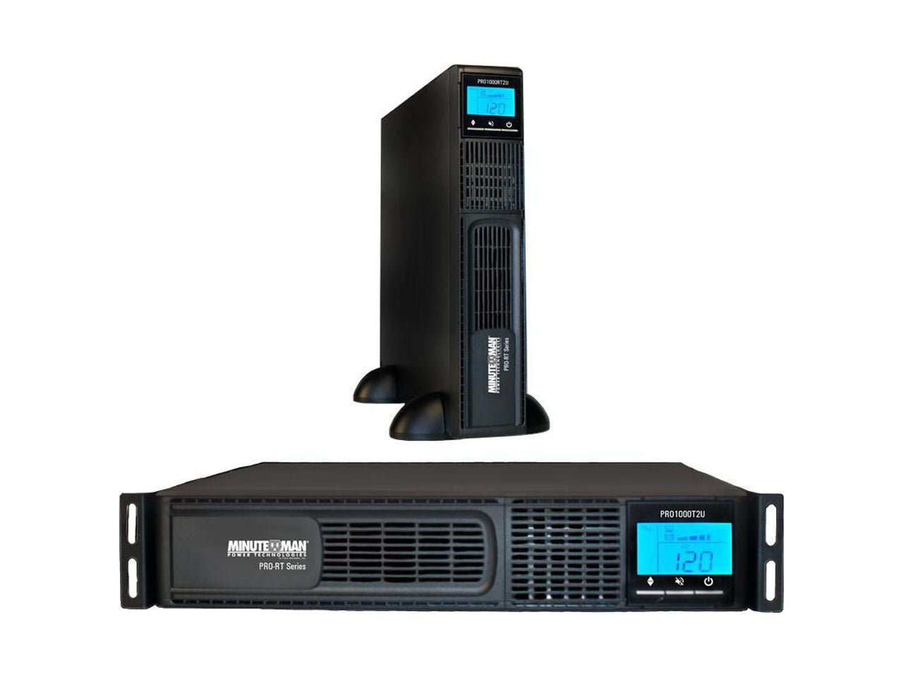 Minuteman PRO-RT PRO1500RT2U 1500VA Tower/Rack/Wall Mountable UPS - 1050W