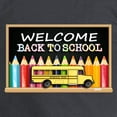 thumbnail image 3 of CafePress - WELCOME BACK TO SCHOOL BUS Long Sleeve T Shirt - Long Sleeve Dark T-Shirt, 3 of 4