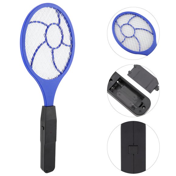 Raqueta de Mano para Matar Insectos, Matamoscas Eléctrico, Mini Matamacas para Interior Y Exterior, Hogar, Oficina, Patio Trasero, Camping