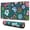 Pioneer Flower Floral-2, variant on Long Mouse Pads for Desk,Pioneer Flower Floral Print Pattern Desk Mats on Top Of Desks, Desk Mouse Pad Extra Large with 3mm Non-Slip Base and Stitched Edge for Gaming,Office,Work,Home 31.5"x11.8"
