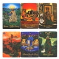 thumbnail image 2 of Cartes Oracle d'Afrique Runes pour Jeux de Divination Sorcellerie Jeu de Table Mystérieux Oracle Destin, 2 of 5