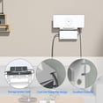 thumbnail image 3 of Kit De Montaje De Fuente De Alimentación De Enrutador, Soporte De Fuente De Alimentación De Montaje De Enrutador Ventilado ABS Para Enrutador Gen 3, 3 of 7
