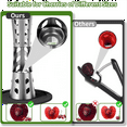 thumbnail image 4 of Cherry Pitter Remover Tool 2-In-1 Premium Quick Release Cherry Pitter Press & Push Type Large 33mm Cherry Seed Remover, 4 of 7