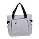 thumbnail image 4 of Bolso de mano con correa de hombro ajustable, bolso de viaje para la oficina, para el trabajo y la escuela Gris claro, 4 of 8