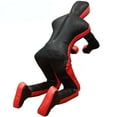 thumbnail image 2 of Bestzo MMA Jiu Jitsu Judo Sac de Frappe Grappin Position Assise Rouge & Noir, 2 of 3