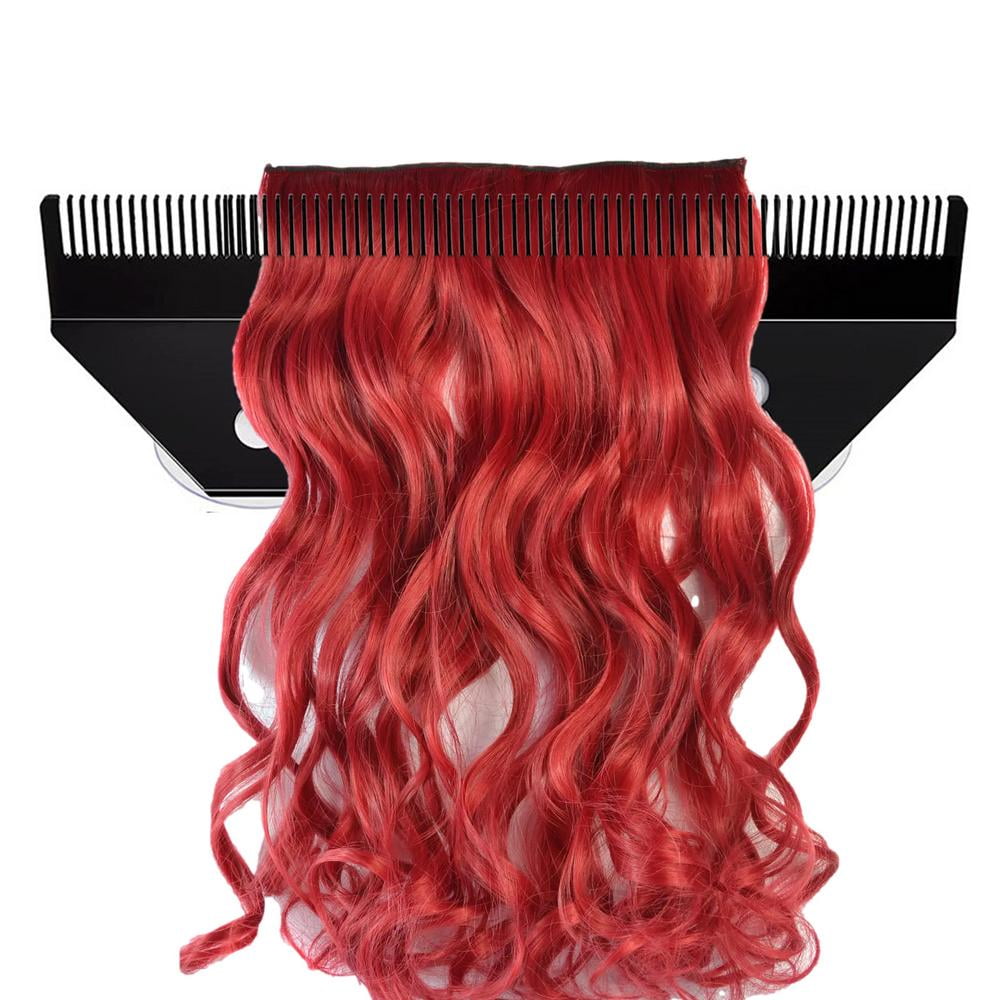 Julam Hair Extension Holder Acrylic Hair Extension Rack Multi-use Extension  Hanger Holder for Hair Extensions and Wig Storage At Home or In the Salon  classy - Walmart.com