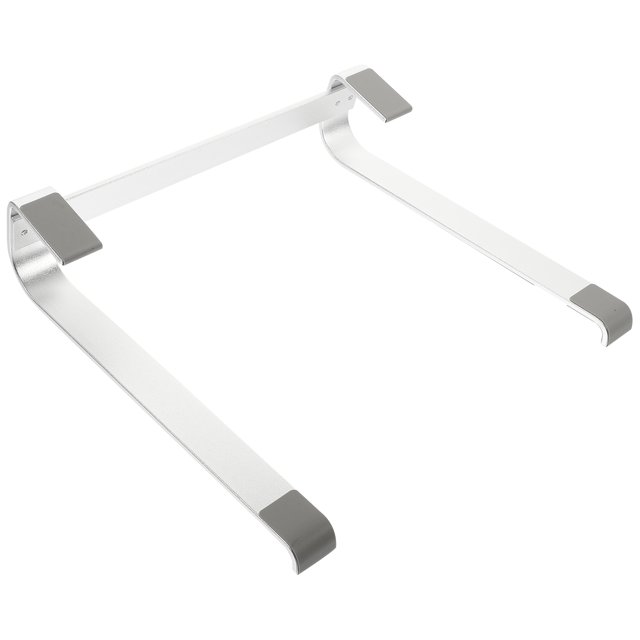 unbranded Soporte Plegable Para Computadora Portátil De Aluminio Plata Para Escritorio Y Viajes