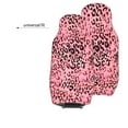 thumbnail image 4 of TEQUAN Front Seat Covers, Animal Leopard Print Pink Pattern 2 Piece Car Seat Cover Fit Most Car SUV Truck Van, 4 of 7