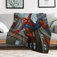thumbnail image 6 of Spider-Man Throw Blanket Cute Flannel Anime for Girls Boys Men Women, 6 of 7