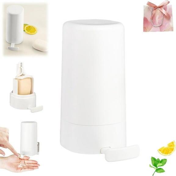 Carenci - Soapgrindpro, Soap Grinder for Bar Soap, Bar Soap Shaver Dispenser, Creative Wall-Mounted Soap Grinder for Bar Soap, for Bathroom, Kitchen, and Travel (1pc)