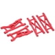 thumbnail image 3 of Brazos De Suspensión RC, Brazos Traseros Delanteros RC Antideformación De Repuesto Para Camión De Recorrido Corto 1/10 RC Para LOSI 22S SCT Cergrey Rojo, 3 of 8