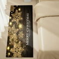 thumbnail image 5 of Xuniizn Christmas Door Mat Xmas Welcome Christmas Mat Non-Slip and Washable Winter Doormat Rubber Back Snowflakes Door Mat Rugs for Indoor Outdoor, Christmas Decorations for Home, 5 of 8