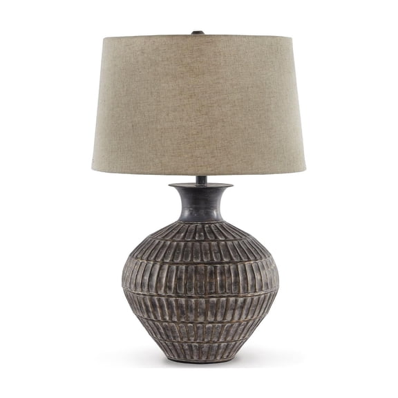 Bowery Hill Metal Table Lamp in Antique Bronze