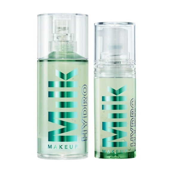 Milk Makeup Hydro Grip Primer Full Size (1.52 fl oz) and Mini (0.33 fl oz) - Hydrates & Grips Makeup for Up to 12 Hours - All Skin Types - Vegan, Cruelty Free