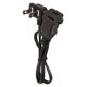 thumbnail image 1 of Cable de extensión de 1.6 pies 18 AWG Heavy Duty NEMA 5 15P macho a NEMA 5 15R hembra Cable de extensión de alimentación Cable de alimentación de CA 125 V enchufe de EE. UU. resistente al calor y, 1 of 9