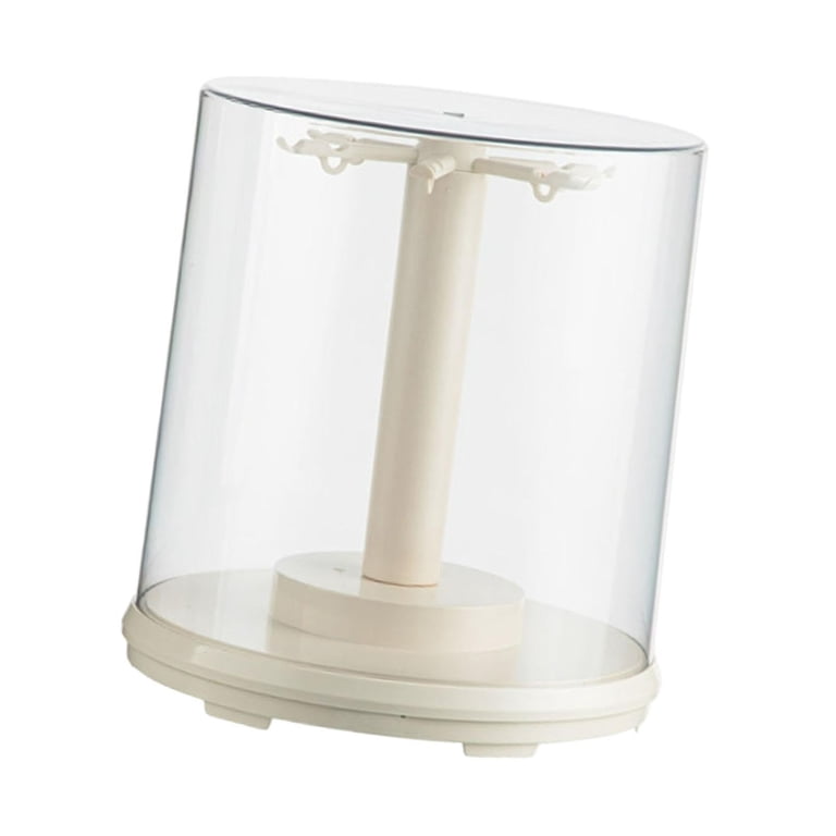 360° Rotating Display Box, Acrylic Collectible Showcase Case with