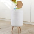 thumbnail image 2 of 3 Gallon/11 Liter Intelligent Sensor Trash Bin, Bathroom Trash Can, Detachable Elevated Design, Odor-Proof Lid, Quiet Switch, Plastic Trash Bin Suitable for Kitchen, Bathroomf, 2 of 12