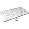 thumbnail image 4 of White Gem Jar Jewelry Tray Insert Gemstone Display Clock Parts Unit, 4 of 4