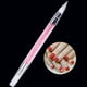 thumbnail image 2 of Seitruly 2019 niñas cabezas duales de silicona arte de uñas pluma de escultura mango de acrílico de diamantes de imitación para tallado en relieve Juegos de manicura rosado Seitruly MJ1174-01, 2 of 6