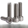 thumbnail image 3 of Tornillos de cabeza hexagonal de acero inoxidable 304 al por mayor Tornillos de cabeza cilíndrica con cabeza ahuecada Tornillos de cabeza hexagonal moleteados M3M4M5M6M8M10, 3 of 6
