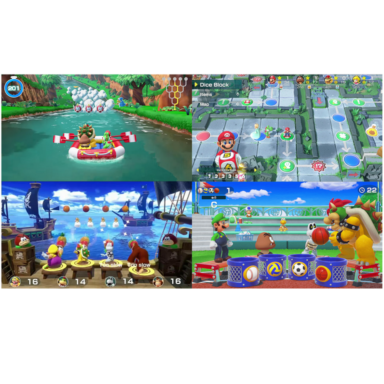 Nintendo Switch w/ Super Mario Party (Full Game Download) - Bundle Edition  