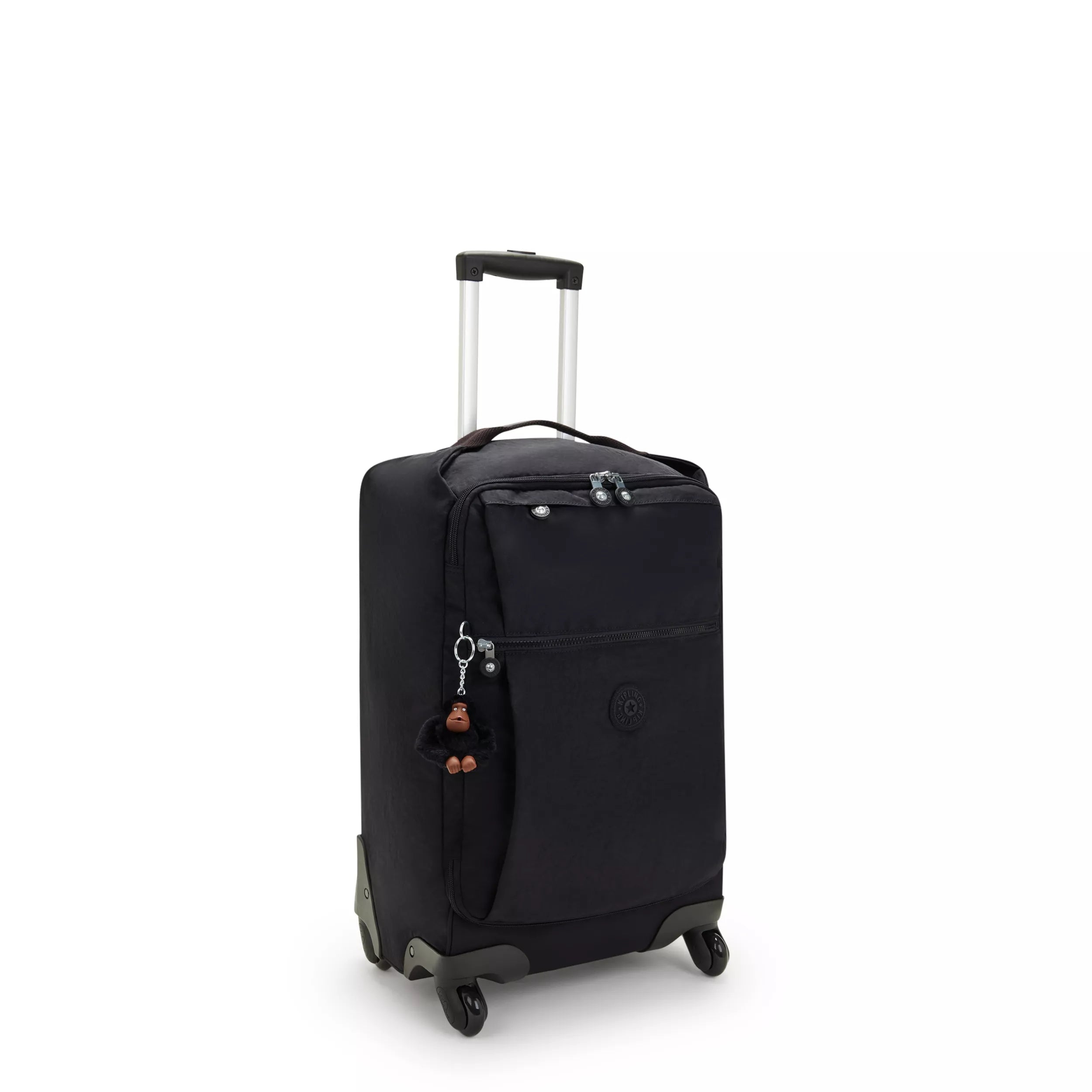 Kipling Darcey Small Carry-On Rolling Luggage Black Tonal