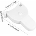 thumbnail image 2 of Cinta métrica corporal - 150 cm (60"), Operación con una mano, Diseño compacto y ergonómico - Manera precisa y cómoda de perder peso y tonificar los músculos (blanco), 2 of 5
