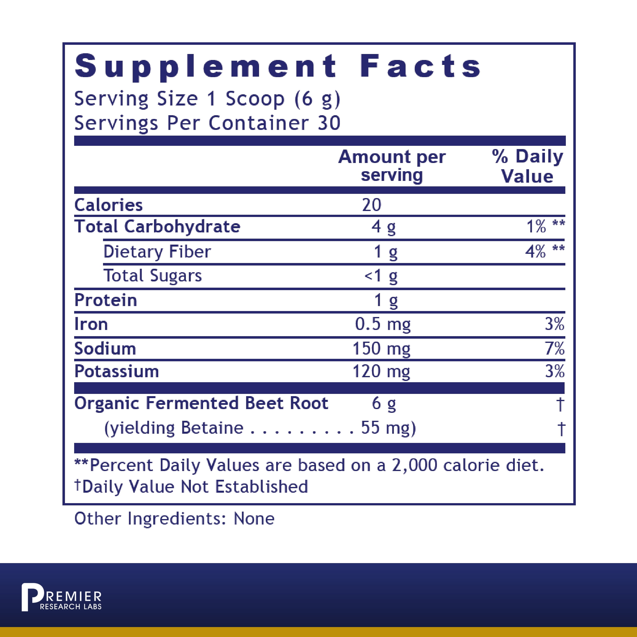 Premier Research Labs Fermented Beets - Gut Health Support Supplement for Women & Men* - Organic Beetroot Aids Digestive Health* - Fermented Beetroot Powder Supports Overall Health* - 6.3 oz powder