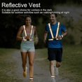 thumbnail image 4 of Bandas reflectantes de chaleco de alta visibilidad para muñeca, brazo, tobillo, pierna, correas reflectantes de seguridad para correr de noche, ciclismo, 4 of 5