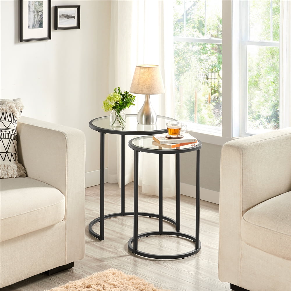 Yaheetech Dining Table armchair-grey-velvet-recessed-arms-wooden-legs-retro-beliani-tromso