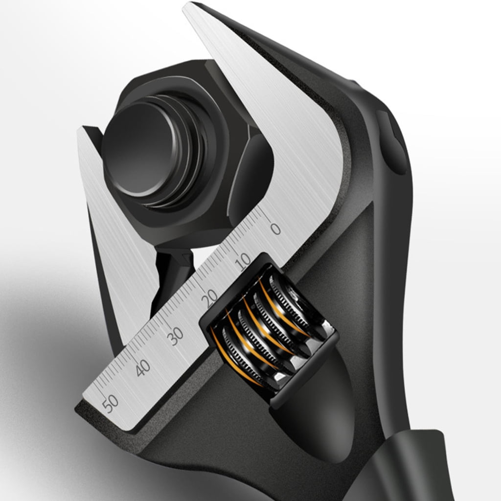 Yokua Large Jaw Adjustable Wrenches for Various Nut Size High Torque and Grip