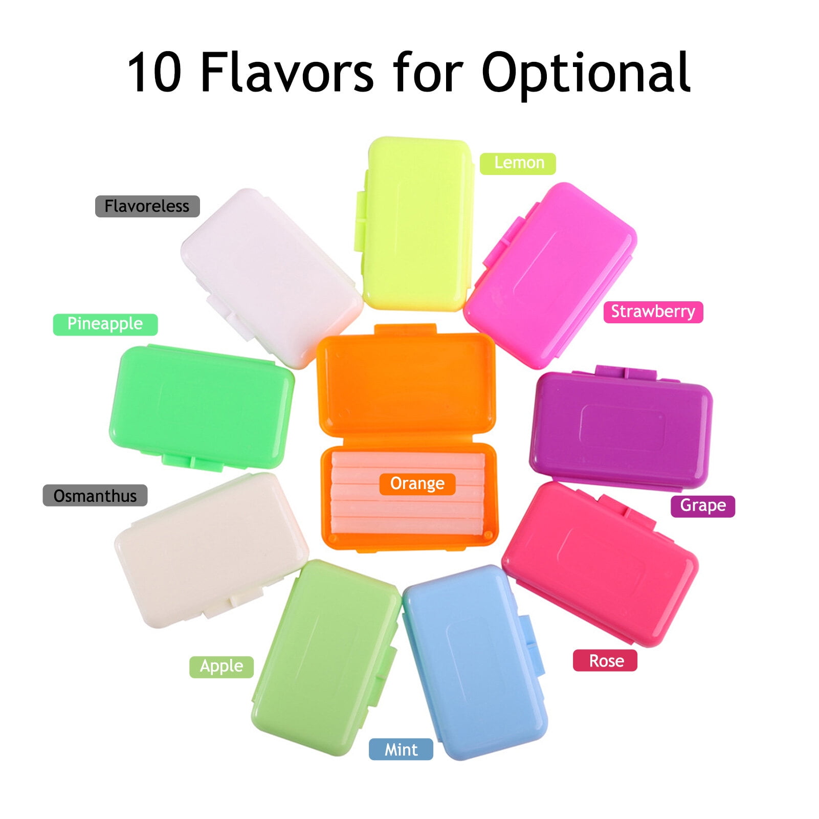 Tissu Wax Fresh Knight Lot De 10 Bandes De Cire Orthodontique De Qualité Alimentaire Pour Appareils Dentaires Et Aligneurs Avec étui De Rangement Menthe Brosse A Dents Electrique Oral B