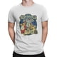 thumbnail image 5 of Camiseta de música para hombre, algodón puro, estilo vintage, cuello redondo, dibujos animados de Banana Splits, manga corta, 5 of 7
