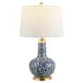 thumbnail image 3 of Safavieh Leia 25.5 in. Floral Ceramic Table Lamp, Blue, 3 of 4