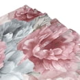 thumbnail image 3 of Pink and Gray Flower Shower Curtain Liner 66x72 Inch Waterproof Shower Curtains Decorative Bathroom with 12 Pack Hooks, 3 of 5