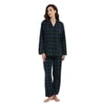 thumbnail image 3 of Kolipajam Women's 100% Cotton Flannel Pajama Set Cozy Drawstring Waist Winter Pjs for Women 3XL, 3 of 5