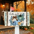 thumbnail image 3 of Fall Mailbox Covers Magnetic, Autumn Pumpkin Mailbox Covers Magnetic Standard Size 18"X21", Hello Fall Thanksgiving Post Letter Box Cover Garden Yard Outside Decor, 3 of 6
