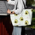 thumbnail image 7 of KdxioAvocado of a Hear for Beach Bag for Women Large Beach Tote Bag Waterproof Sandproof Swim Bag with Zipper Pockets Beach Vacation Travel, 7 of 7