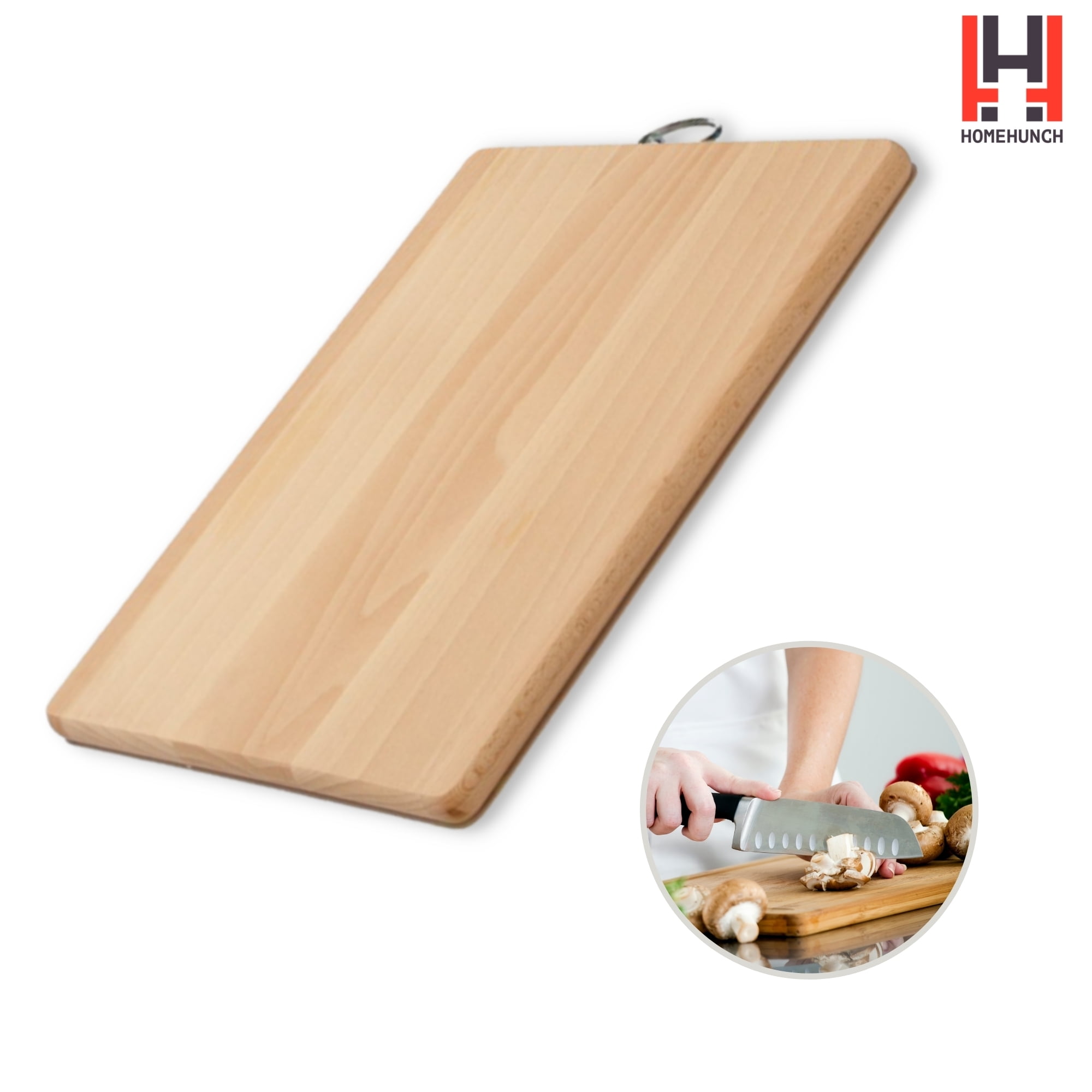 Original Otto Wilde Grillers Oak Cutting Board Made of Oak Wood Lubricated with Handy Juice Groove 12.8 x 10.4 x 1