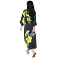 thumbnail image 4 of Robes for Women: Silky Satin Kimonos for Women, Long Lightweight Soft Cozy Womens Robes Satin Robes for Women, 4 of 4