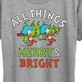 thumbnail image 3 of Cat in the Hat - All Things Merry And Bright - Women's Short Sleeve Graphic T-Shirt, 3 of 5
