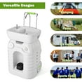 thumbnail image 6 of Yescom 45L Portable Sink Hand Wash Station with Pump 12 Gallon Washing Outdoor Travel Camping Booth, 6 of 9