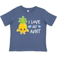 thumbnail image 3 of Inktastic I Love My Aunt with Pineapple Boys Toddler T-Shirt, 3 of 5
