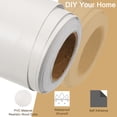 thumbnail image 3 of Wood Grain Tape 2"x33 Ft Self Adhesive Wood Grain Repair Patch for Baseboards Floor Repair Creamy White, 3 of 6