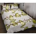 thumbnail image 1 of Juego de cama edredón con estampado de ranas borrachas, 1 of 5