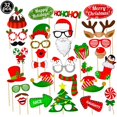 thumbnail image 1 of Caja de palomitas de maíz de Navidad, suministros para fiestas navideñas, muñeco de nieve, Papá Noel, película familiar, caja de dulces, decoraciones para fiestas de Navidad, 4 piezas, 1 of 4