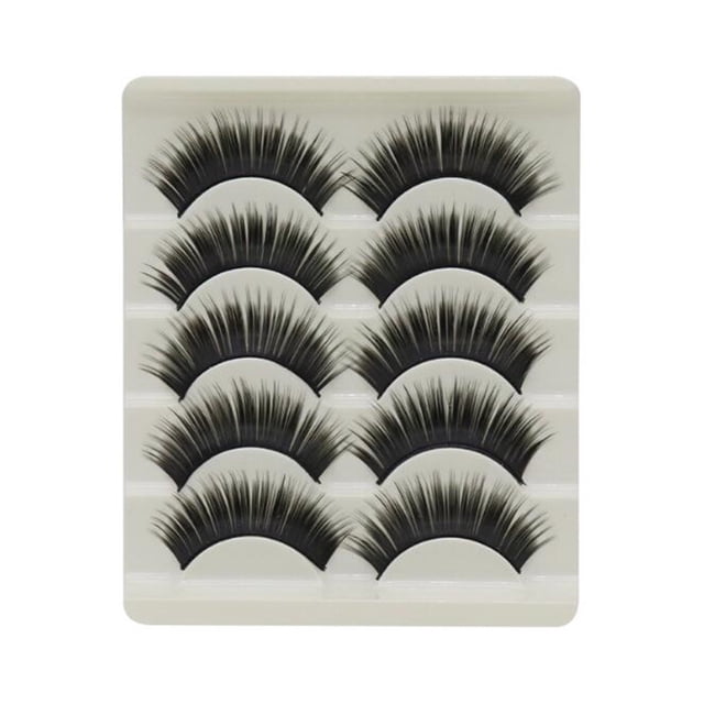 pares de pestañas postizas de colores pestañas postizas multicapa tridimensionales Wmkox8yii hjk1873