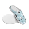 thumbnail image 3 of Lsque Cute Panda Bear Pattern Womens Comfort Cotton on Scuff With Memory Foam and Anti-skid Sole Slipper-35/36, 3 of 7